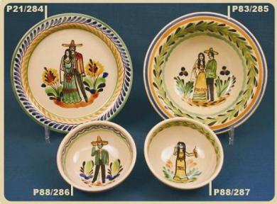 ceramica mexicana pintada a mano majolica talavera libre de plomo .