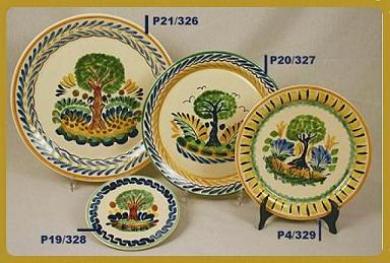 ceramica mexicana pintada a mano majolica talavera libre de plomo .