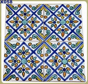 ceramica mexicana pintada a mano majolica talavera libre de plomo .