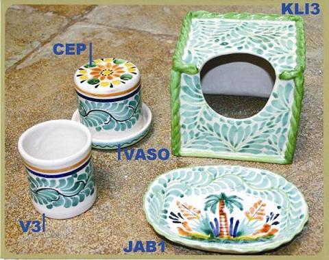 ceramica mexicana pintada a mano majolica talavera libre de plomo .