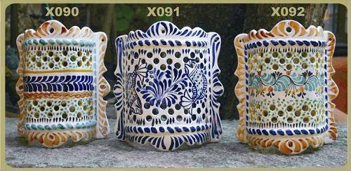 ceramica mexicana pintada a mano majolica talavera libre de plomo Pantalla Pared