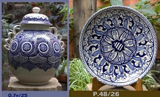  mexican ceramic mexican potttery folk art talavera Gorky Gonzalez .