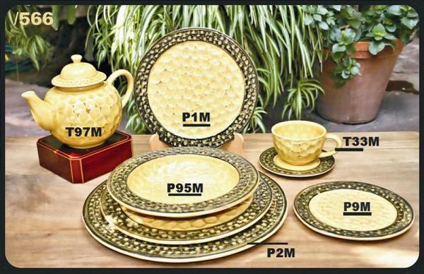 ceramica mexicana pintada a mano majolica talavera libre de plomo Martillado Negro