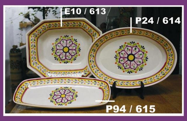 ceramica mexicana pintada a mano majolica talavera libre de plomo .