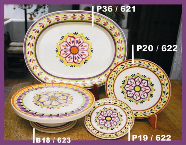 ceramica mexicana pintada a mano majolica talavera libre de plomo 
