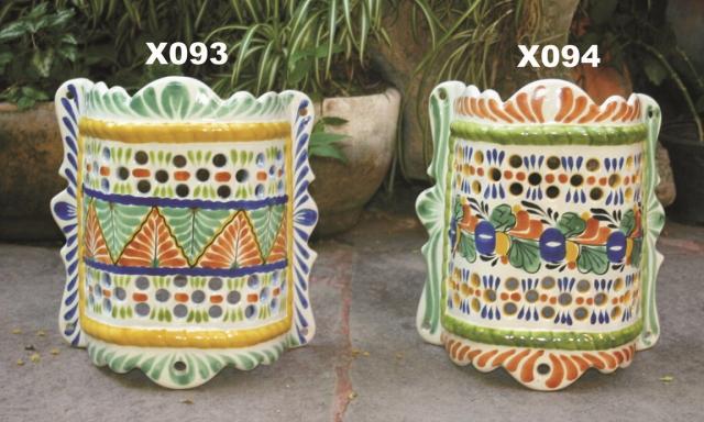 ceramica mexicana pintada a mano majolica talavera libre de plomo Pantalla<br>Decorativa<br>Ba&ntildeo Jardin Casa