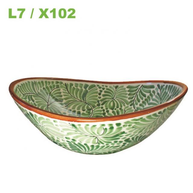 ceramica mexicana pintada a mano majolica talavera libre de plomo 