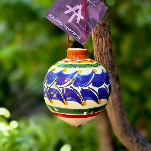  3d-sphere-christmas-ornament-decor-tree-ceramics-gifts-handmade-set-of-2-3-3