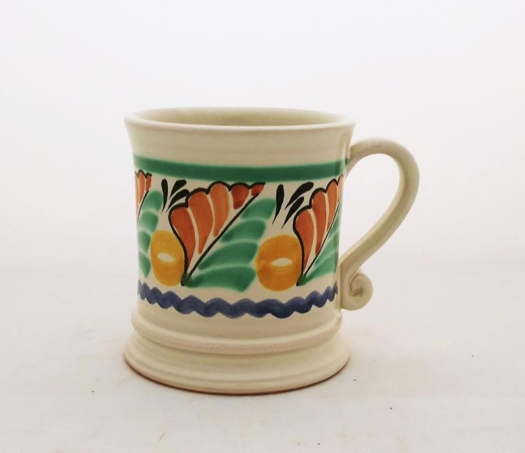  mexican ceramic mexican potttery folk art talavera Gorky Gonzalez Coffe Mug Traditional<br>Green-Yellow