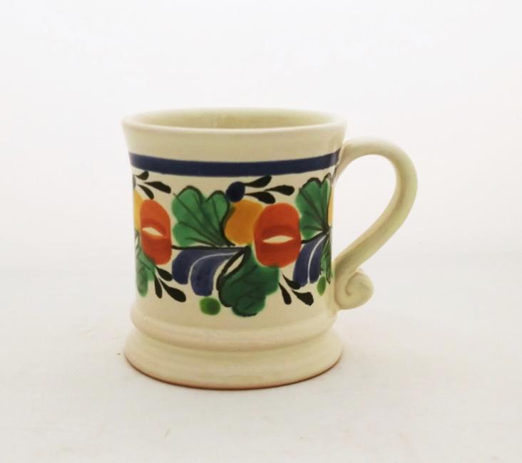  mexican ceramic mexican potttery folk art talavera Gorky Gonzalez Coffe Mug Traditional<br>Traditional Border