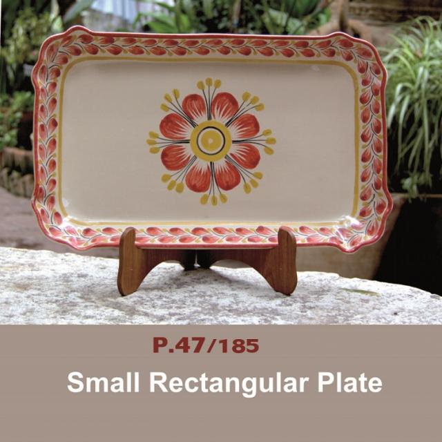  mexican ceramic mexican potttery folk art talavera Gorky Gonzalez Red Collection Platter