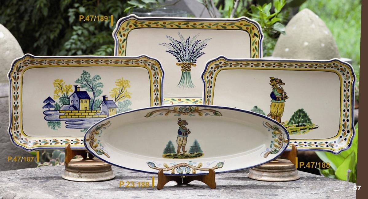 ceramica mexicana pintada a mano majolica talavera libre de plomo Coleccion Europea 2