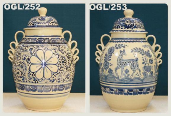 ceramica mexicana pintada a mano majolica talavera libre de plomo 