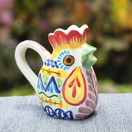  ceramics-creamer-rooster-pitcher-majolica-gorky-gto-mexico-table-gifts-1-1
