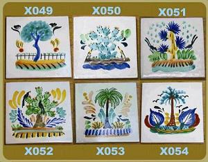 mexican ceramic mexican potttery folk art talavera Gorky Gonzalez STAR ORNAMENTS