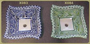 mexican ceramic mexican potttery folk art talavera Gorky Gonzalez Square Sink