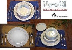 ceramica mexicana pintada a mano majolica talavera libre de plomo Coleccion Hacienda