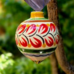 3d-sphere-christmas-ornament-decor-tree-ceramics-gifts-handmade-set-of-2-2-4