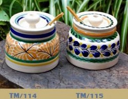 ceramica mexicana pintada a mano majolica talavera libre de plomo Mieleros