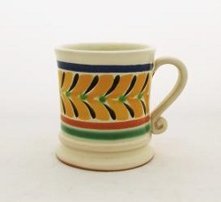 mexican ceramic mexican potttery folk art talavera Gorky Gonzalez Catrina III<br>Coffe Mug<br>Black and White