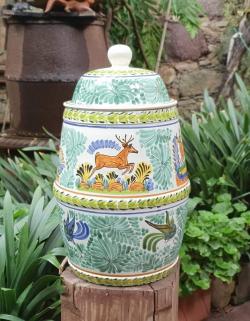 deer-decorative-vase-flower-mayolica-handcrafts-ceramic-sumer-beauti-garden-interior-home-decor
