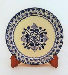 mexican-blue-plates-flower-tabledecor-tableware-amazon-etsy-custom-ceramic-handcrafts