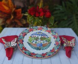 mexican-plate-love-bird-mayolica-tabledcor-loveday-talavera