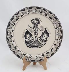 mexican-plates-ceramic-pottery-catrina-iii-motive-folk-art-hand-crafts-hand-made-mexico-for-sale-amazon