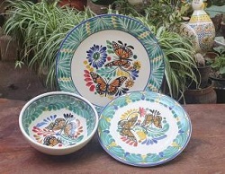 mexican-table-plates-butterfly-tabledecor-tableware-dishsets-handcrafts-custom-ceramic-handmade-mexico