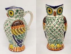 mexican-water-pitcher-folk-art-handcraft-owl-gorky-workshop-guanajuato