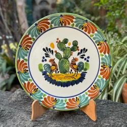 prickly-pear-ceramic-plate-majolica-brush-painted-dishware_3