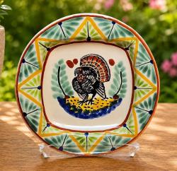 turkey-small-olan-bread-plate-tableware-ceramic-handmade-2-1