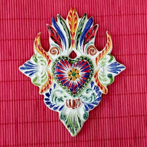 christmas-gifts-ornaments-for-tree-handpainted-ceramic-large-heart-valentins-wedding