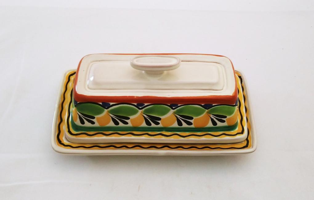 handcrafts-butter-cover-dish-tableware-blue-talavera-majolica-handmade-mexico-amazon-gifts-pottery-mom-girlfriend