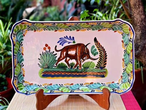  longhorn-bull-rodeo-rectangular-platter-tray-ceramics-handmade-mexico-02