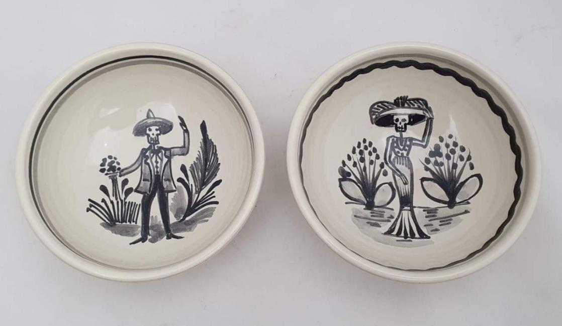  mexican-ceramic-snack-bowl-catrina-motive-halloween-decorations-tableware-amazon-gift