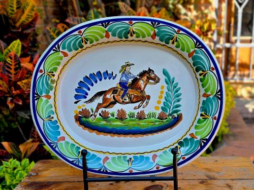  mexican-ceramics-cowgirl-decks-oval-platters-wall-serving-table-gifts-rodeo-3