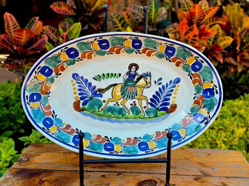  mexican-ceramics-cowgirldecks-oval-platters-wall-serving-table-gifts-rodeo-3