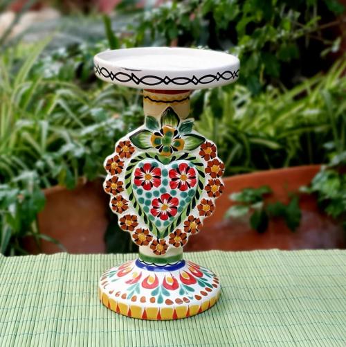 mexican-ceramics-flower-heart-colors-decor-mayolica-art-from-mexico-gifts-wedding-day