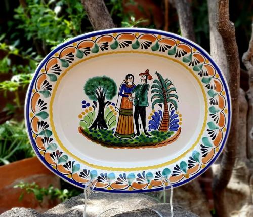  mexican-ceramics-oval-platter-wedding-gift-talavera-mayolica-gto-mexico-present-2