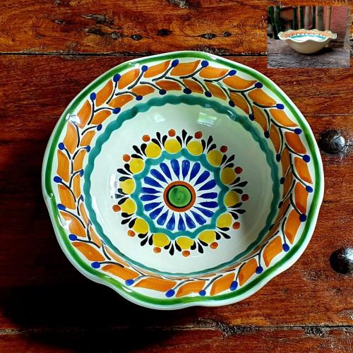  mexican-ceramics-pasta-cereal-soup-flouted-bowl-flower-wedding-decor-mayolica-11