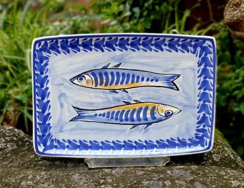  mexican-ceramics-sardines-pattern-medium-rectangular-plate-mayolica-from-mexico-sea-beach-blue