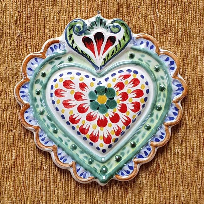 mexican-ornament-love-heart-red-hand-crafts-pottery-hand-made-mexico-decorative-christmas-nativity-talavera-majolica-2