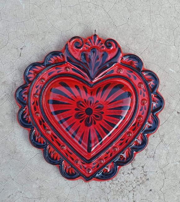 mexican-ornament-love-heart-red-hand-crafts-pottery-hand-made-mexico-decorative-christmas-nativity-talavera-majolica-5