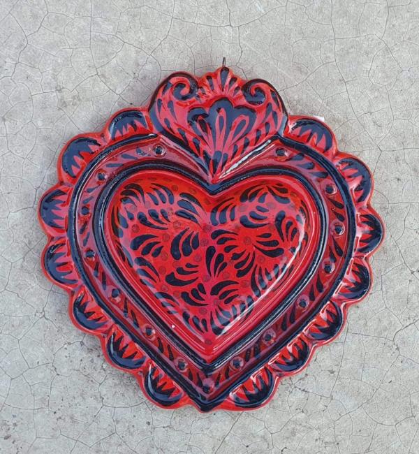  mexican-ornament-love-heart-red-hand-crafts-pottery-hand-made-mexico-decorative-christmas-nativity-talavera-majolica-6