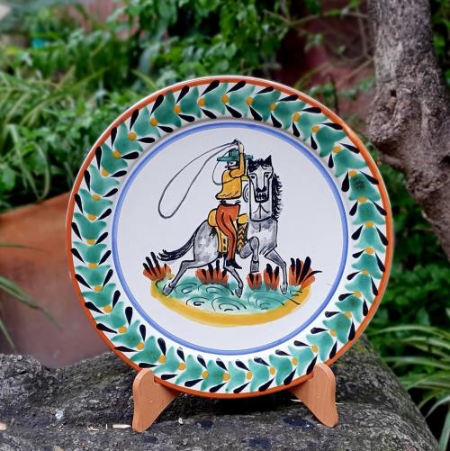  mexican-plate-cowboy-gto-mexico-texas-arizona-kentucky-table-gift-present