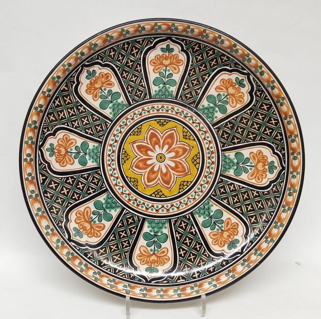  mexican-wall-platters-decorative-folk-art-hand-made-mexico-morisco-multicolors-gorky-workshop