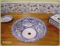 mexican ceramic mexican potttery folk art talavera majolica Gorky Gonzalez 