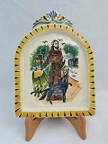 mexican ceramic mexican potttery folk art talavera majolica Gorky Gonzalez 