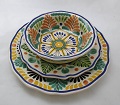 mexican ceramic mexican potttery folk art talavera majolica Gorky Gonzalez 
